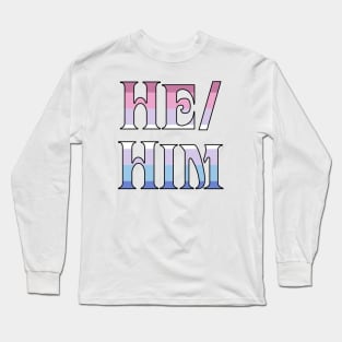 Bigender He/Him Long Sleeve T-Shirt